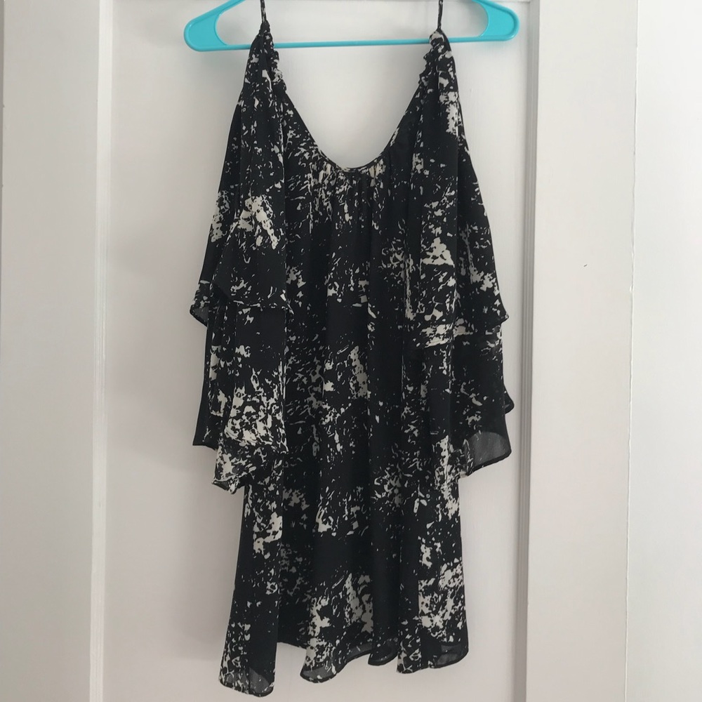 Black and white Parker dress